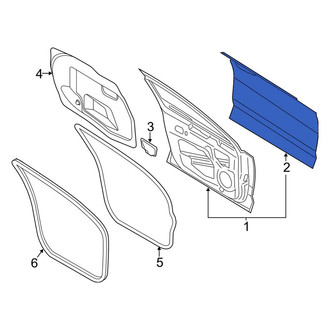 Ford OE - Front Right Outer Door Outer Panel
