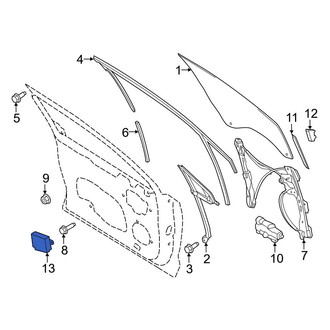Ford OE - Front Left Power Window Control Module
