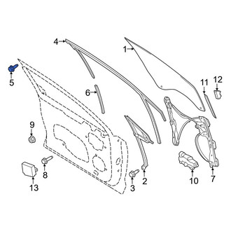 Ford OE - Window Channel Screw