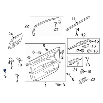 Ford OE - Grille Molding Nut