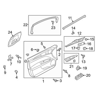 Ford OE - Front Door - Interior Trim