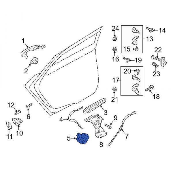 Door Latch Assembly