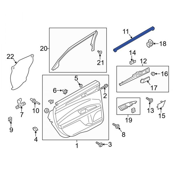 Door Window Belt Weatherstrip