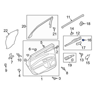 Ford OE - Rear Speaker