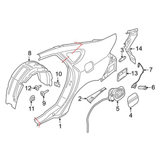 Ford OE - Quarter Panel & Components