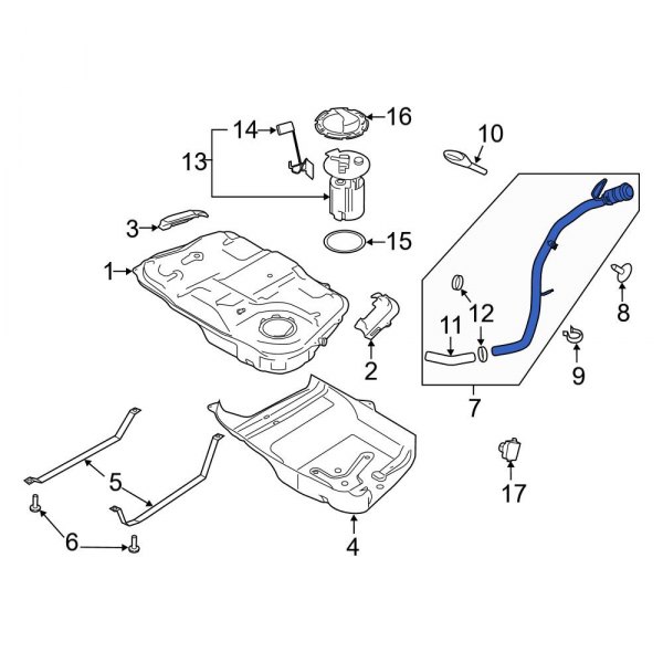 Fuel Filler Neck