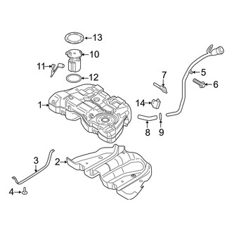Ford OE - Fuel System Components (2.7L)