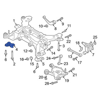 Ford OE - Right Suspension Subframe Reinforcement Bracket