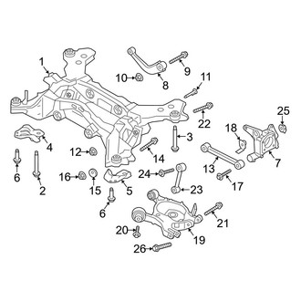Ford OE - Rear Suspension - Suspension Components