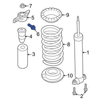 Ford OE - Upper Suspension Shock Absorber Bolt
