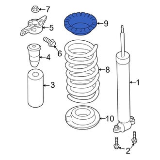 Ford OE - Rear Upper Coil Spring Insulator