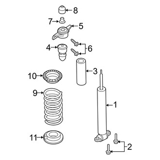 Ford OE - Rear Suspension - Shocks & Components (Sport)