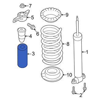 Ford OE - Rear Suspension Shock Absorber Bellows
