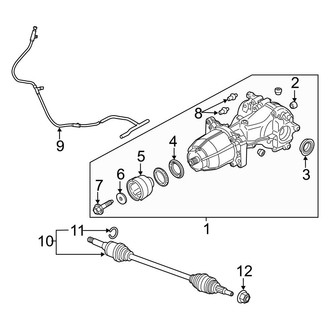 Ford OE - Rear Suspension - Axle & Differential (Sport)