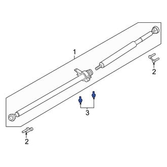 Ford OE - Drive Shaft Bolt