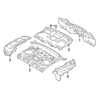 Ford OE - Rear Body & Floor - Rear Body