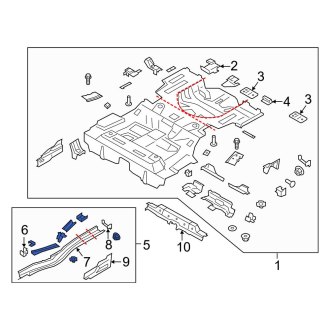 Ford Fusion Replacement Chassis Frames & Rails - Carid.com