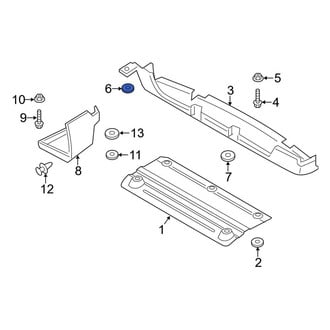 Ford OE - Fender Liner Nut