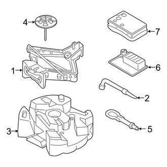 Ford OE - Rear Body & Floor - Jack & Components