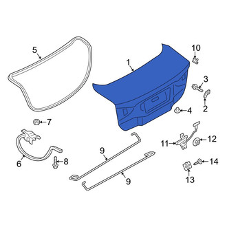 Ford OE - Rear Deck Lid