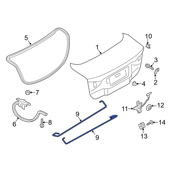 Trunk Torque Rod