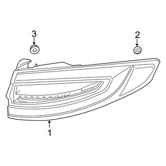 Ford OE - Rear Lamps - Tail Lamps