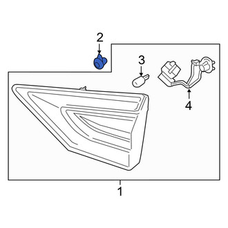 Ford OE - Inner Tail Light Nut