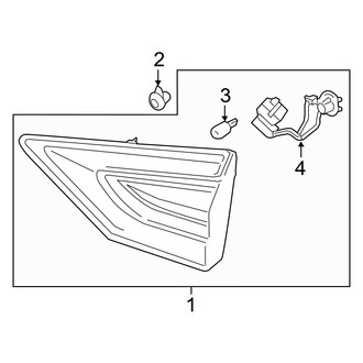 Ford OE - Rear Lamps - Backup Lamps