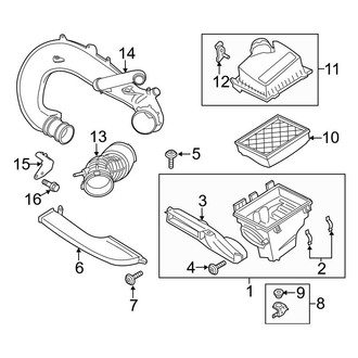 Ford OE - Engine / Transaxle - Air Intake (1.5L)