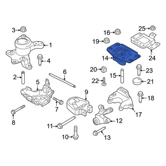 Ford OE - Manual Transmission Mount