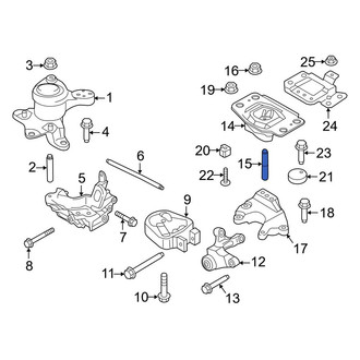 Ford OE - Manual Transmission Mount Stud