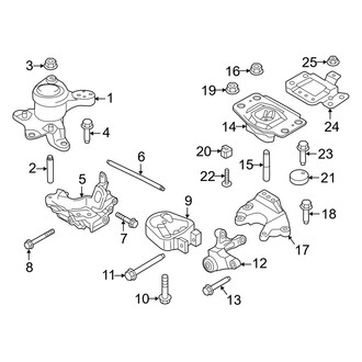 Ford OE - Engine / Transaxle - Engine & Transmission Mounting (1.5L)