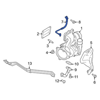 Ford OE - Turbocharger Oil Line