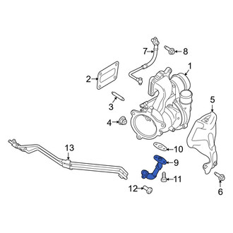 Ford OE - Turbocharger Oil Line