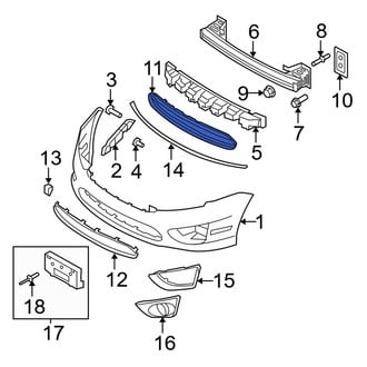 Ford OE - Front Grille