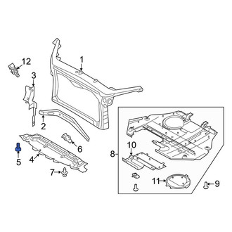 Ford OE - Cowl Extension Bolt
