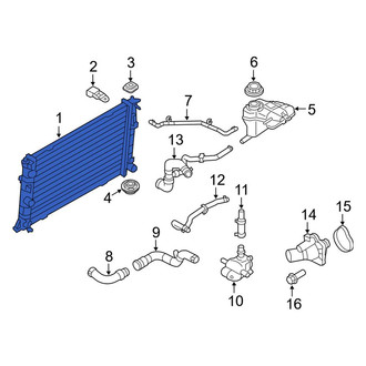 Ford OE - Radiator