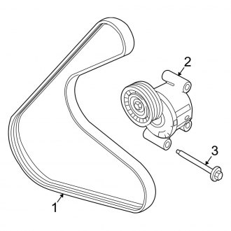 2012 Ford Fusion Auxiliary Drive Belts Serpentine Belts CARiD