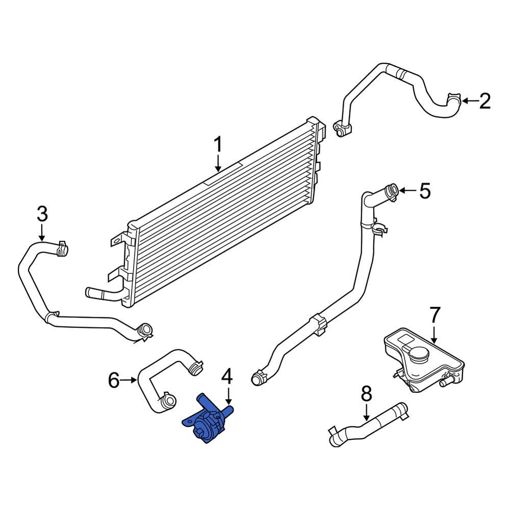 ford-oe-9e5z8c419b-drive-motor-inverter-cooler-water-pump