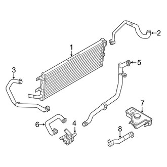 Ford OE - Inverter Cooling Components (Hybrid)