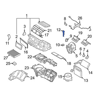 Ford OE - Cabin Air Temperature Sensor