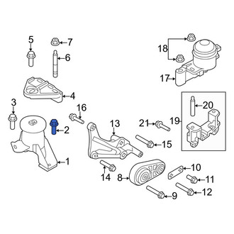 Ford OE - Engine Mount Bolt