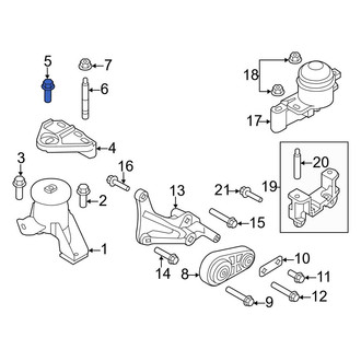 Ford OE - Engine Mount Bolt