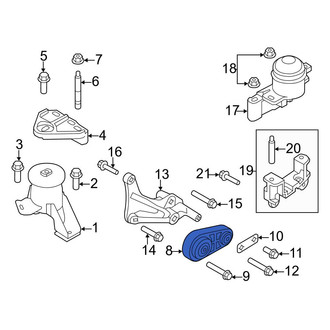 Ford OE - Engine Torque Strut