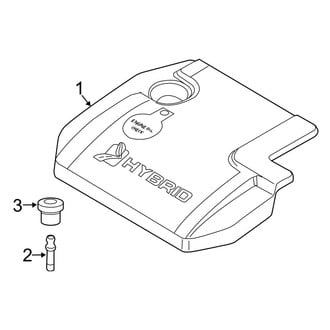 Ford OE - Engine Appearance Cover (FULL HYBRID EV-GAS (FHEV))