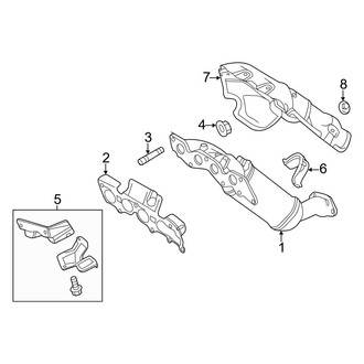Ford OE - Exhaust System - Manifold