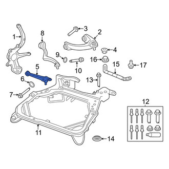 Ford OE - Front Lower Forward Suspension Control Arm