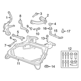Ford OE - Front Suspension - Suspension Components