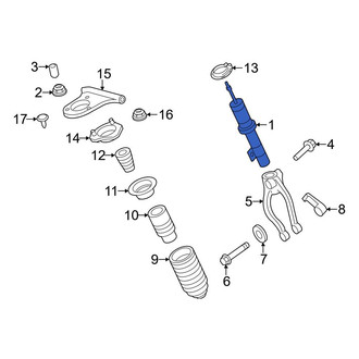 Ford OE - Front Right Suspension Strut
