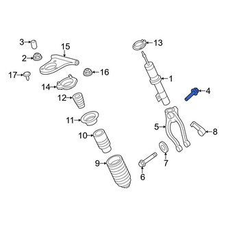 Ford OE - Upper Suspension Strut Bolt
